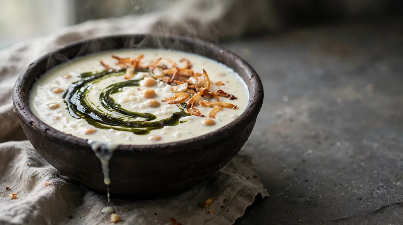 طرز تهیه آش ماست؛ آشی گرم و خوش‌عطر با راز ادویه تازه