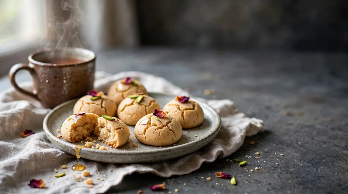 طرز تهیه حاجی بادام یزدی؛ شیرینی سنتی و عطرآگین بادامی
