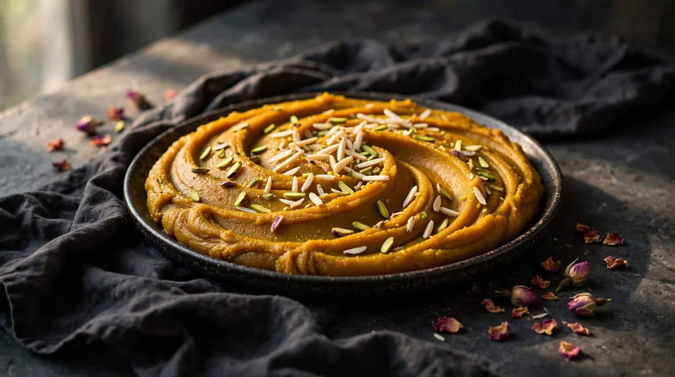 طرز تهیه حلوای زردچوبه؛ شیرینی سنتی و معطر