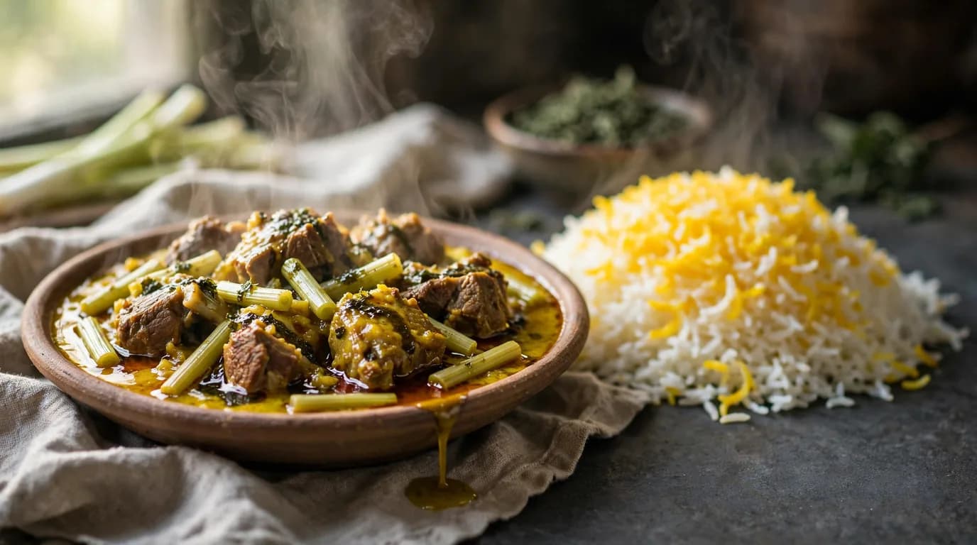 طرز تهیه خورش کنگر اصیل؛ عطر بهار در سفره ایرانی
