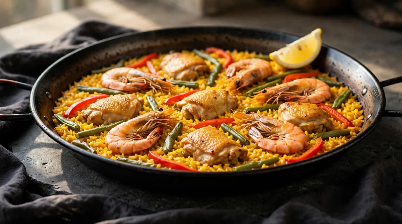 طرز تهیه پائیا اسپانیایی؛ شاهکار زعفرانی سواحل والنسیا