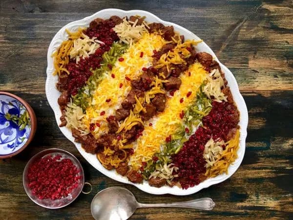 خورش قیمه نثار قزوینی