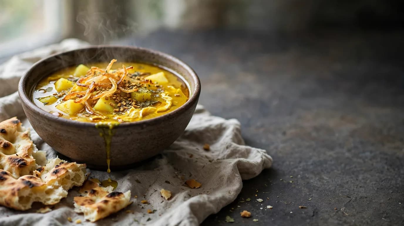 طرز تهیه اشکنه سیبزمینی؛ آش سیرکننده و دلگرمکنندهی روزهای سرد