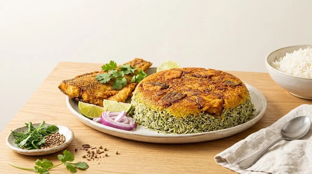 تهدیگ ماهی جنوبی