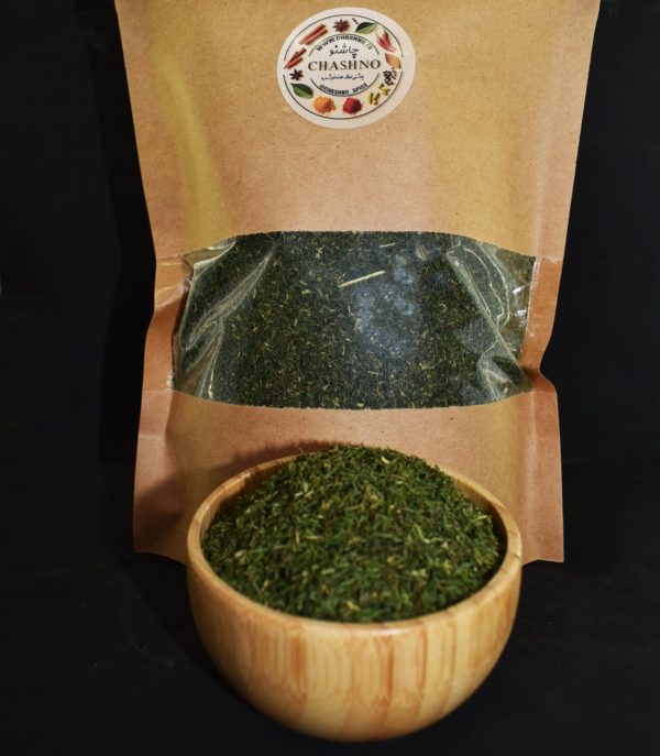 شوید خشک تمیز و بهداشتی در بسته‌بندی زیپ‌دار، مناسب برای استفاده در آشپزی و دمنوش‌های گیاهی